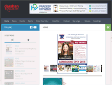 Tablet Screenshot of darshanbelgaum.com